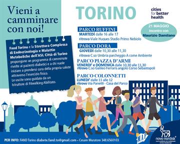 TORINO - Uscite di cammino/Fitwalking